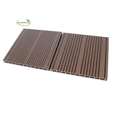 Tshwj xeeb Wide Board Rau Nkoj Terminal 295 * 24mm WPC Hollow Flooring
